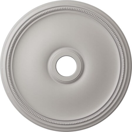 Ekena Millwork Theia Ceiling Medallion (Fits Canopies up to 6 3/4"), 24"OD x 3 5/8"ID x 1 3/4"P, Ultra Pure White CM24THUWF